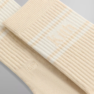 Kith Serif Jacquard Striped Crew Socks - Whirl