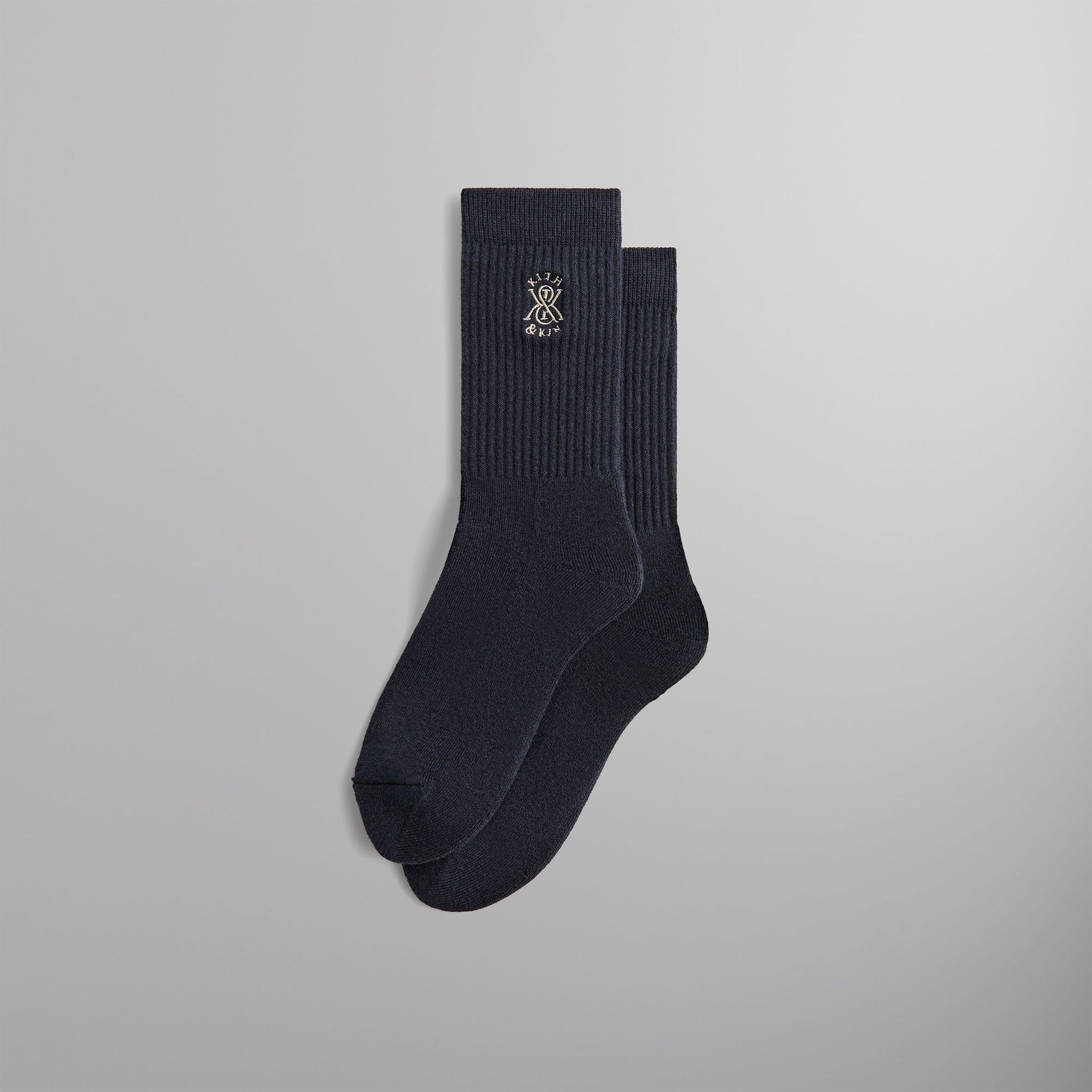 Kith Crest Socks - Ink