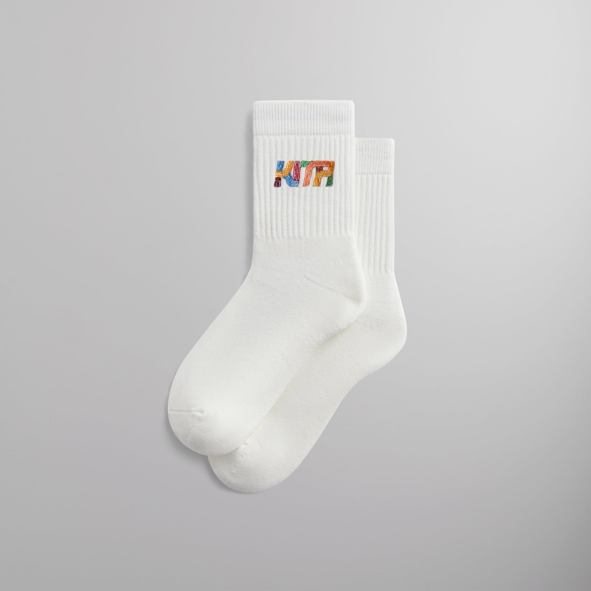 Kith Commuter Mid Crew Sock - White