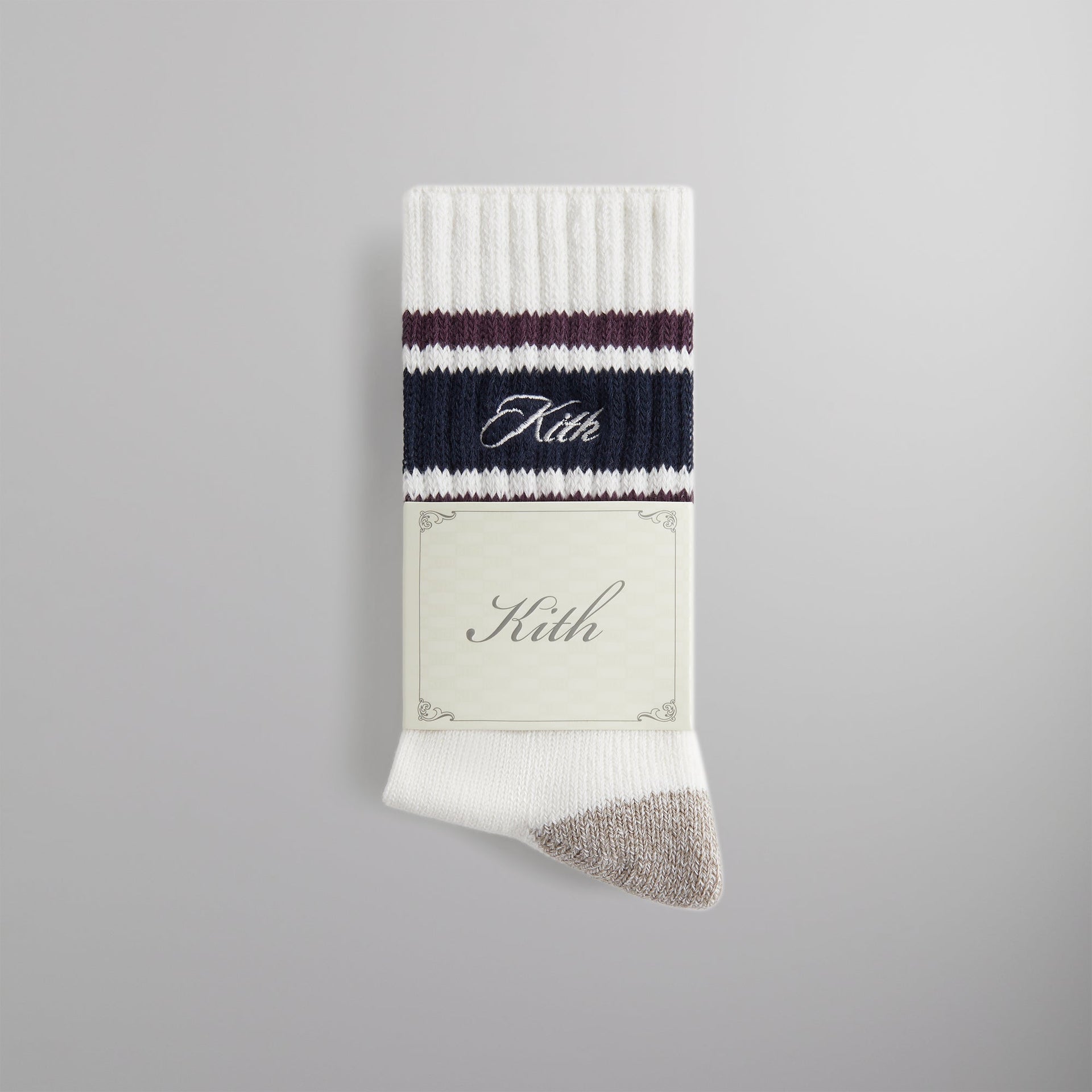 Kith Striped Chunky Crew Socks - Rave