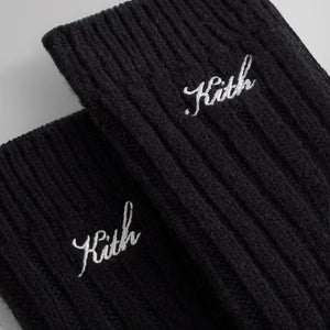 Kith Wool Socks - Black