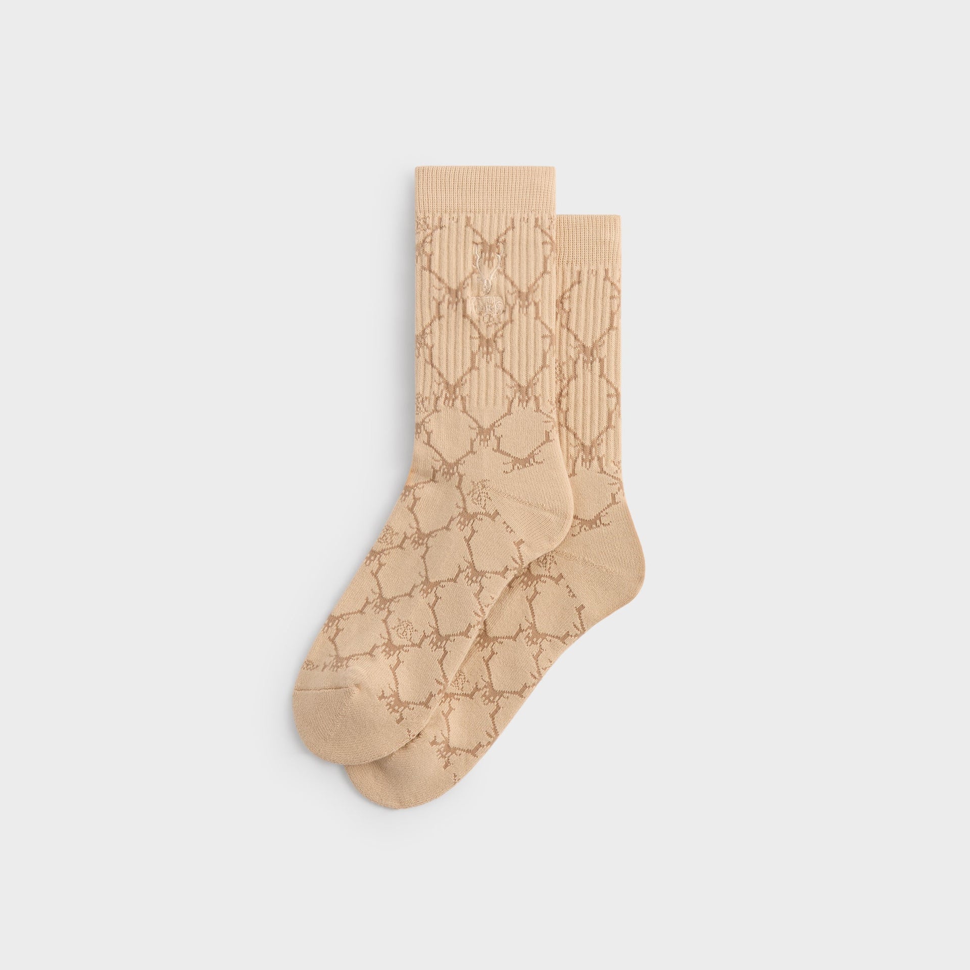 Kith for South2 West8 Monogram Jacquard Crew Socks - Eternal