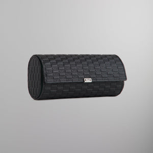 Kithmas Monogram 3 Watch Roll - Black