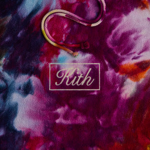 Kith for Advisory Board Crystals Tie Dye Hoodie - Purple Gold