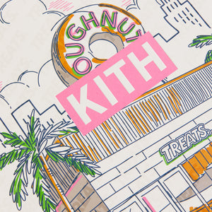 Kith Treats Doughnut II Vintage Tee - Black