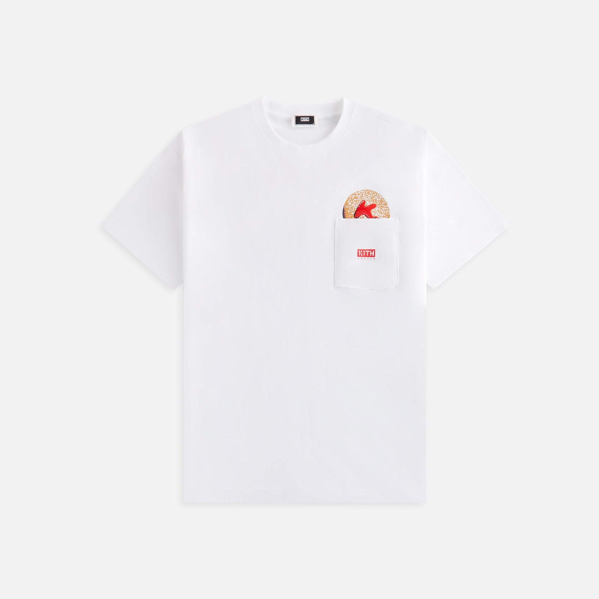 Kith Treats Jelly Doughnut Pocket Tee - White