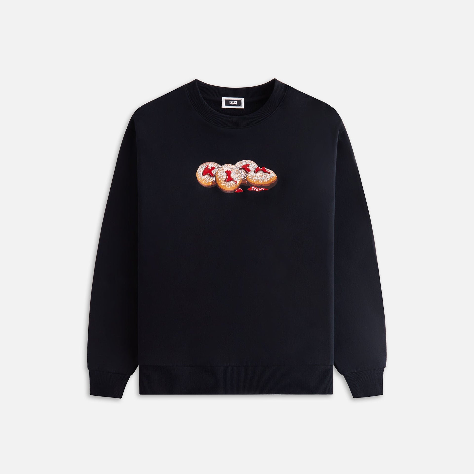 Kith Treats Jelly Doughnut Nelson Crewneck - Black