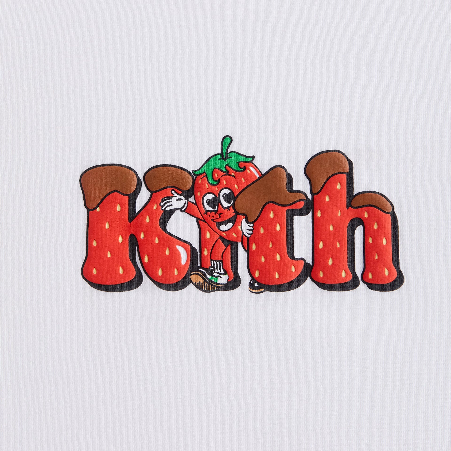 Kith Treats Strawberry Tee - White