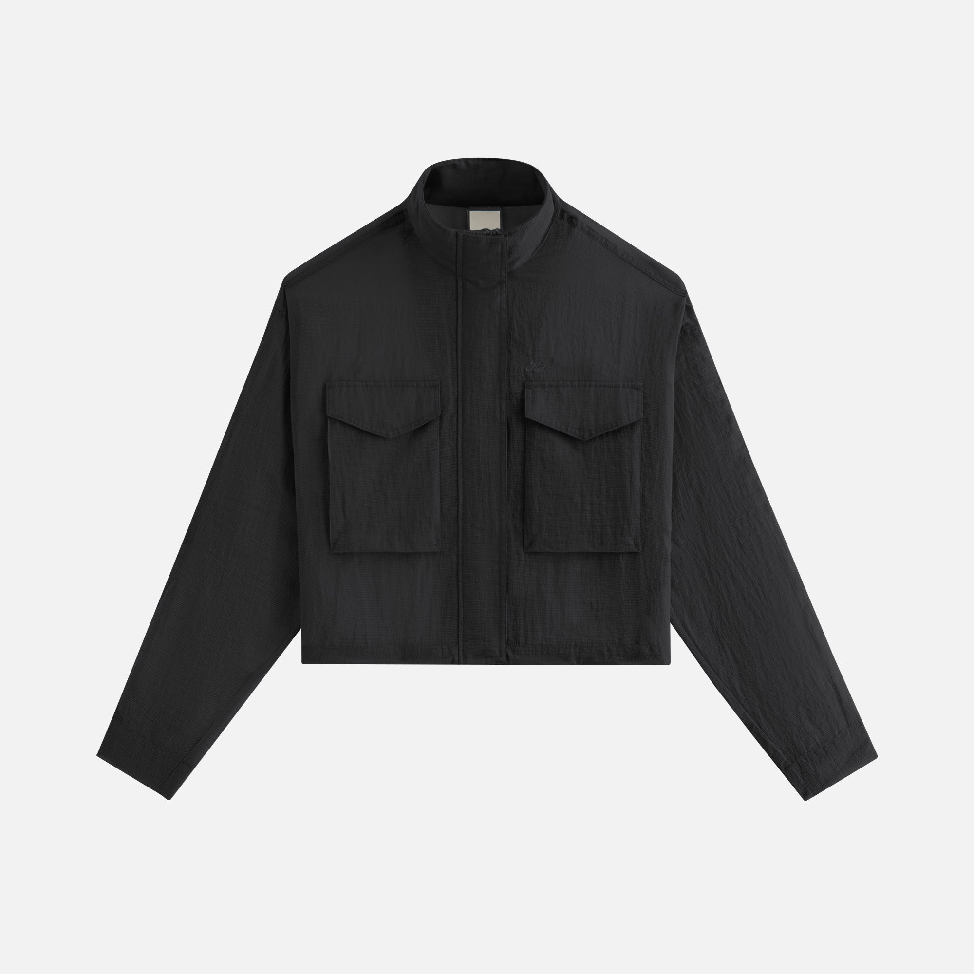 Kith Women Shiloh Cropped Surplus Jacket - Black