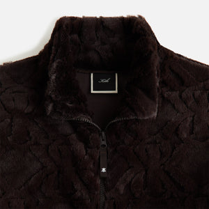 Kith Women Waverly II Crest Fur Jacket - Incognito