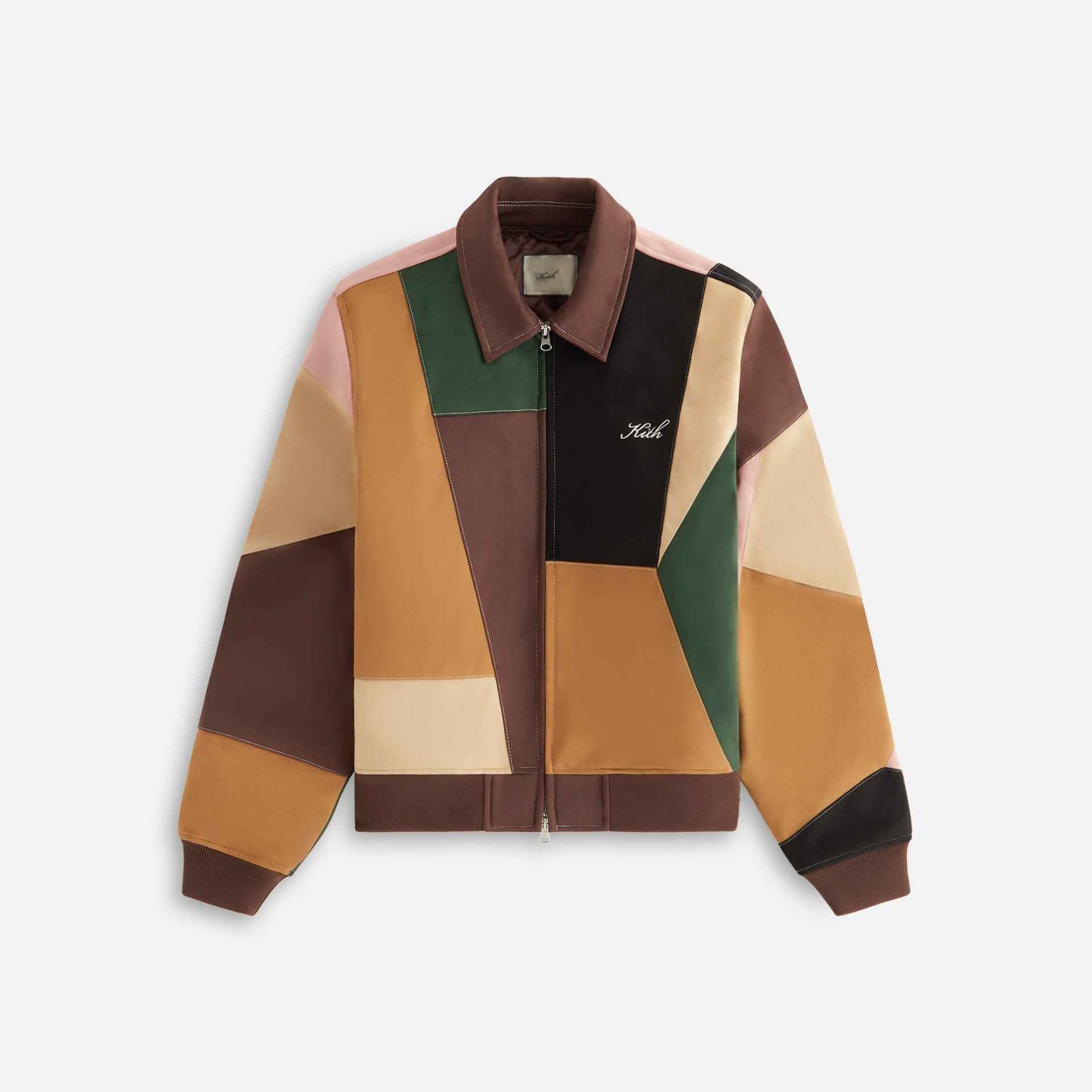 Kith Women Brisa Patchwork Bomber Jacket - Derby