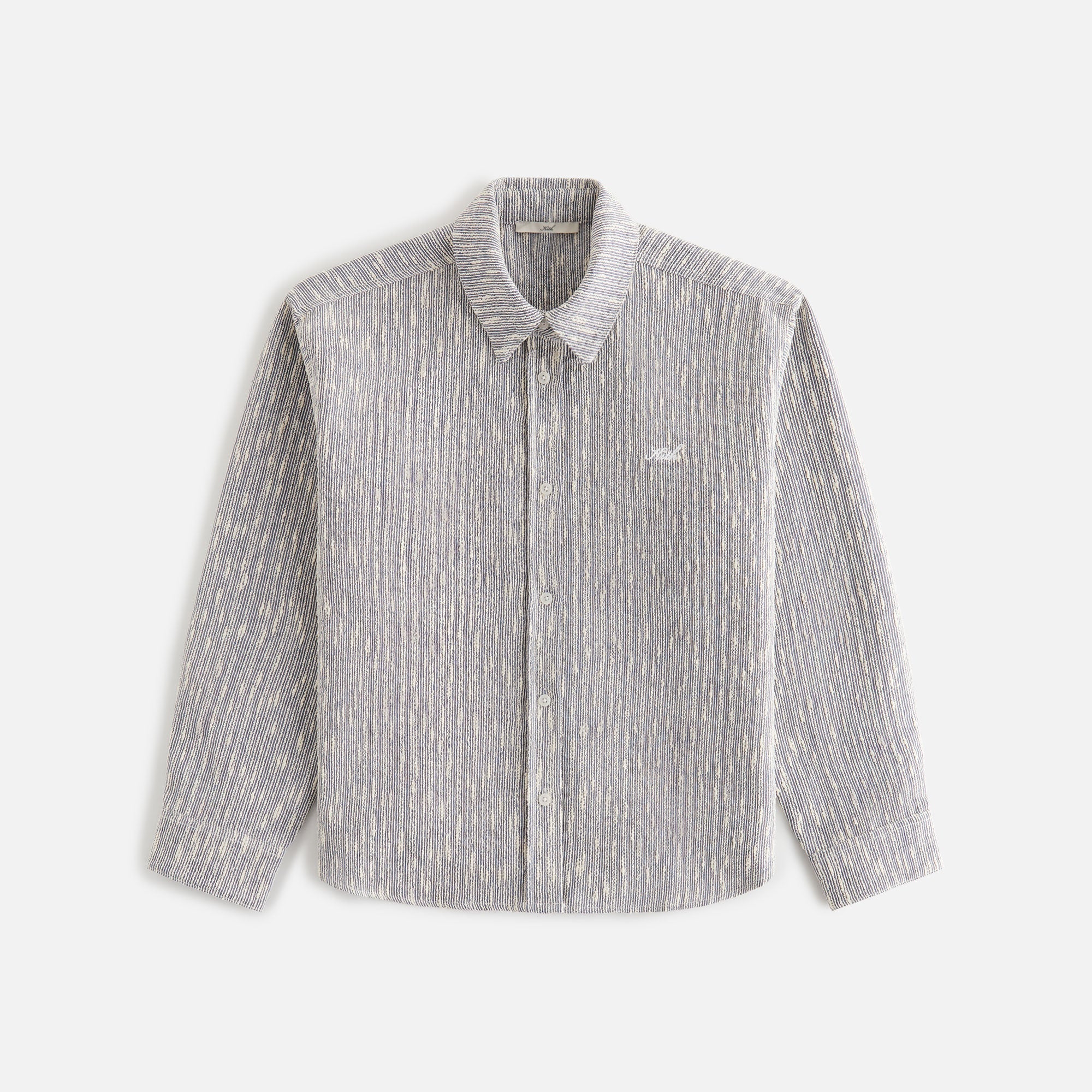 Kith Women Roanne Oversized Boucle Shirt - Ink