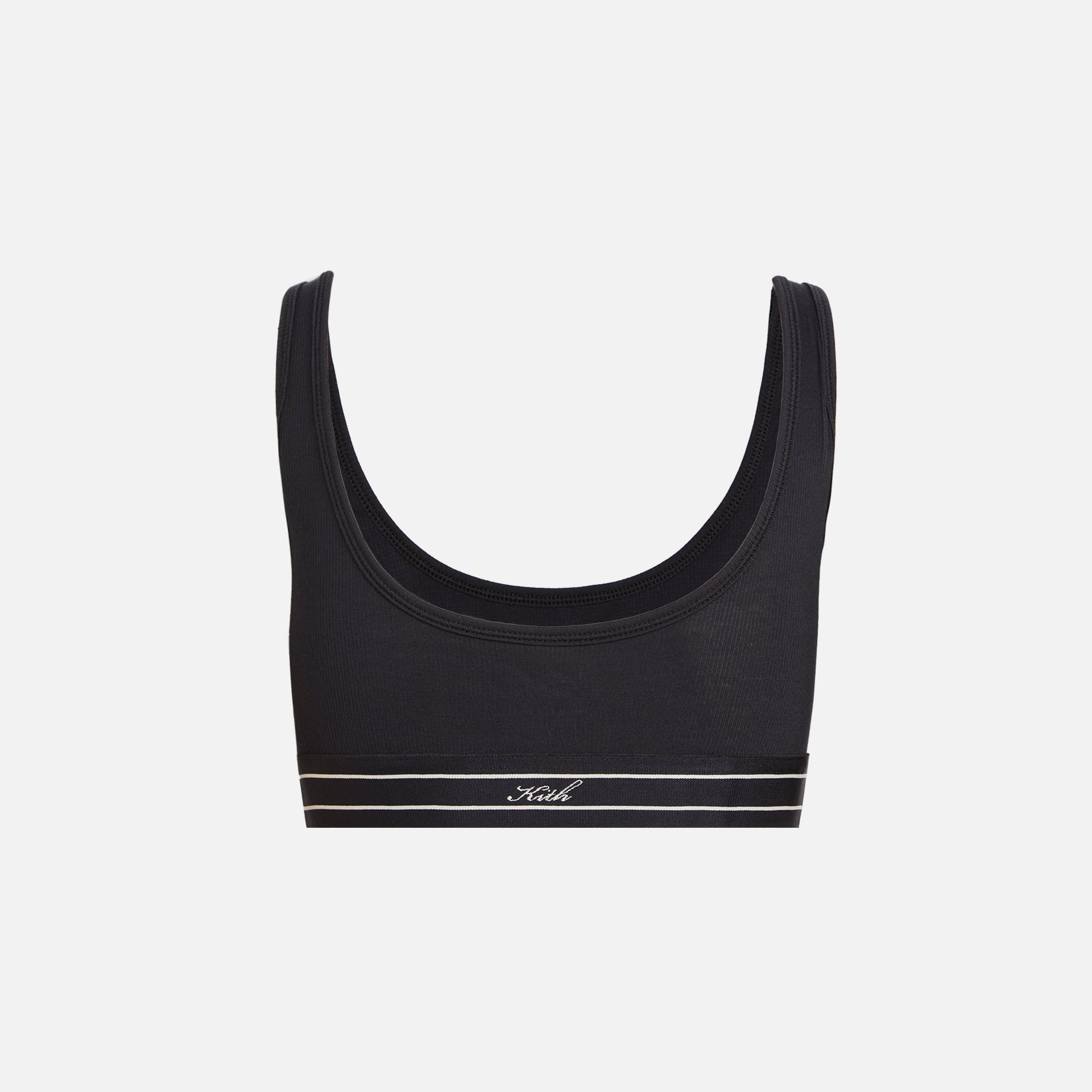 Kith Women Modal Ribbed Bra - Black