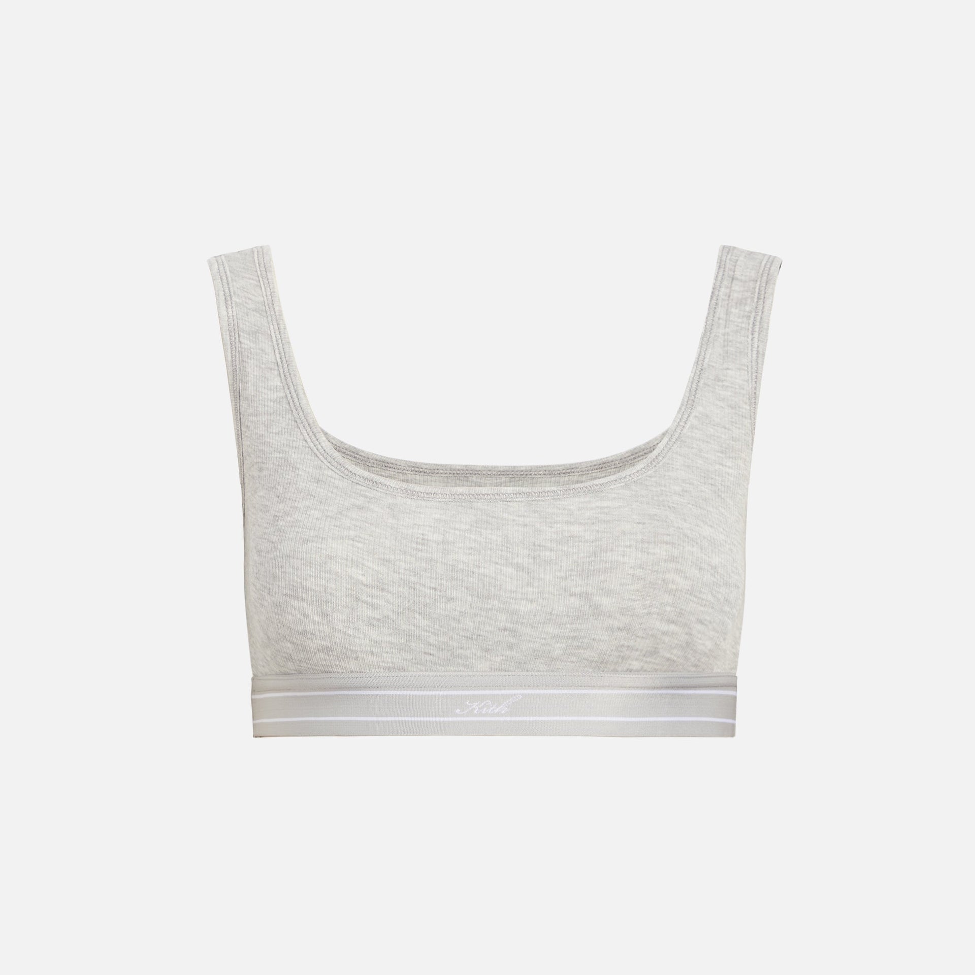 Kith Women Modal Ribbed Bra - Heather Grey