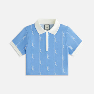 Kith Women Taylen Pique Logo Knit Polo - Calypso