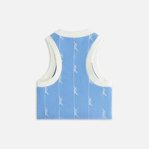 Kith Women Tiana Pique Logo Knit Tank -  Calypso