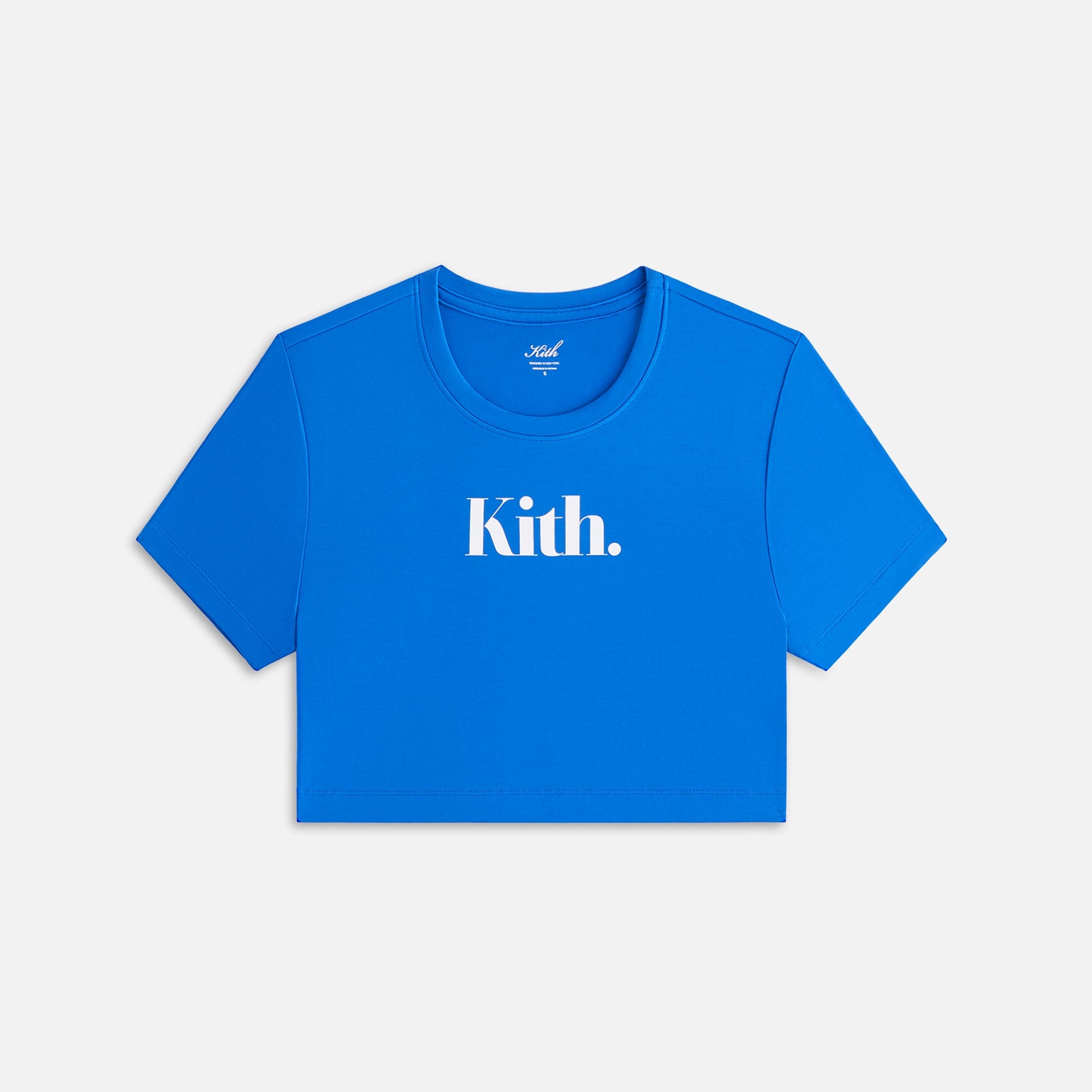 Kith Women Misha Super Crop Tee - Laguna