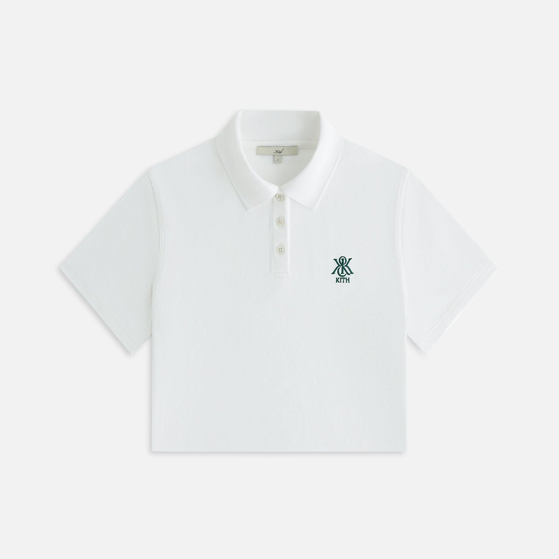 Kith Women Laramie Cropped Polo - White