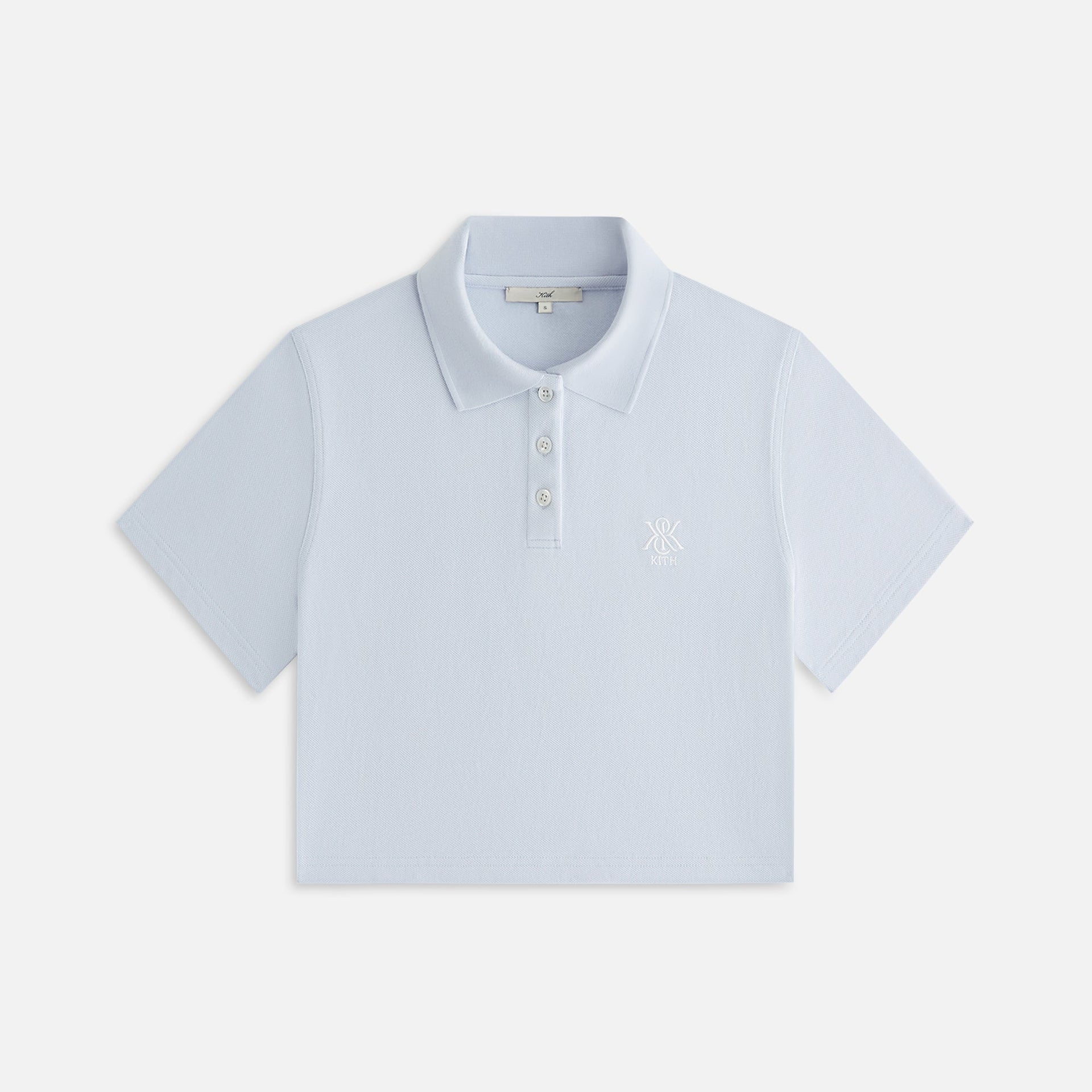 Kith Women Laramie Cropped Polo - Kyanite