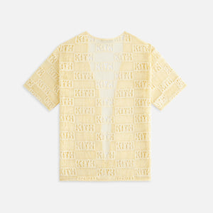 Kith Women Jace Logo Lace Baseball Shirt - Sunrise