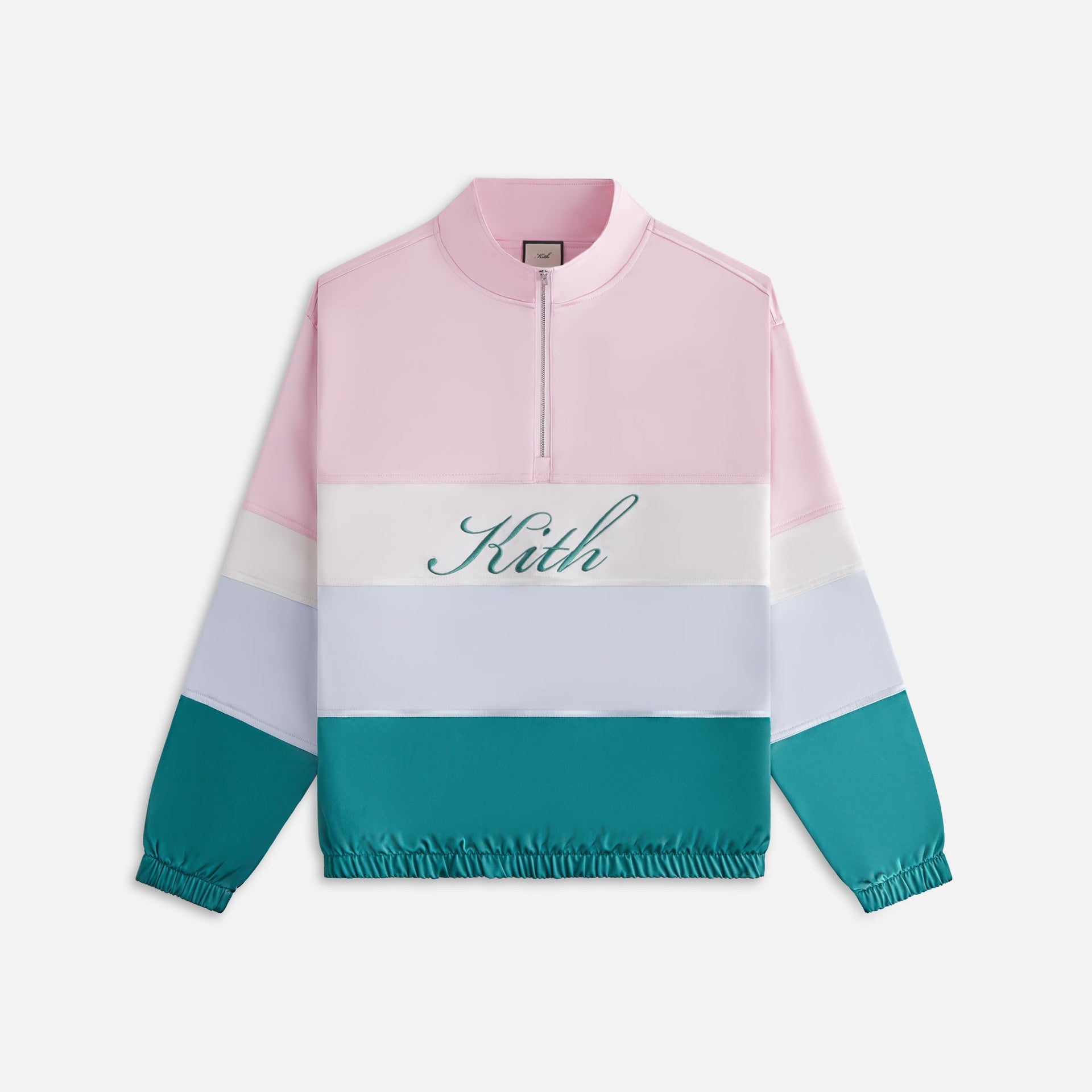 Kith Women Callan Panelled Quarter Zip - Abelia