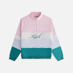 Kith Women Callan Panelled Quarter Zip - Abelia