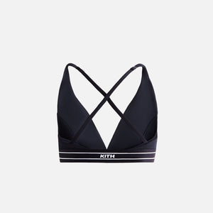 Kith Women Cay Plunge Active Bra- Black