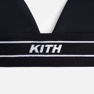 Kith Women Cay Plunge Active Bra- Black