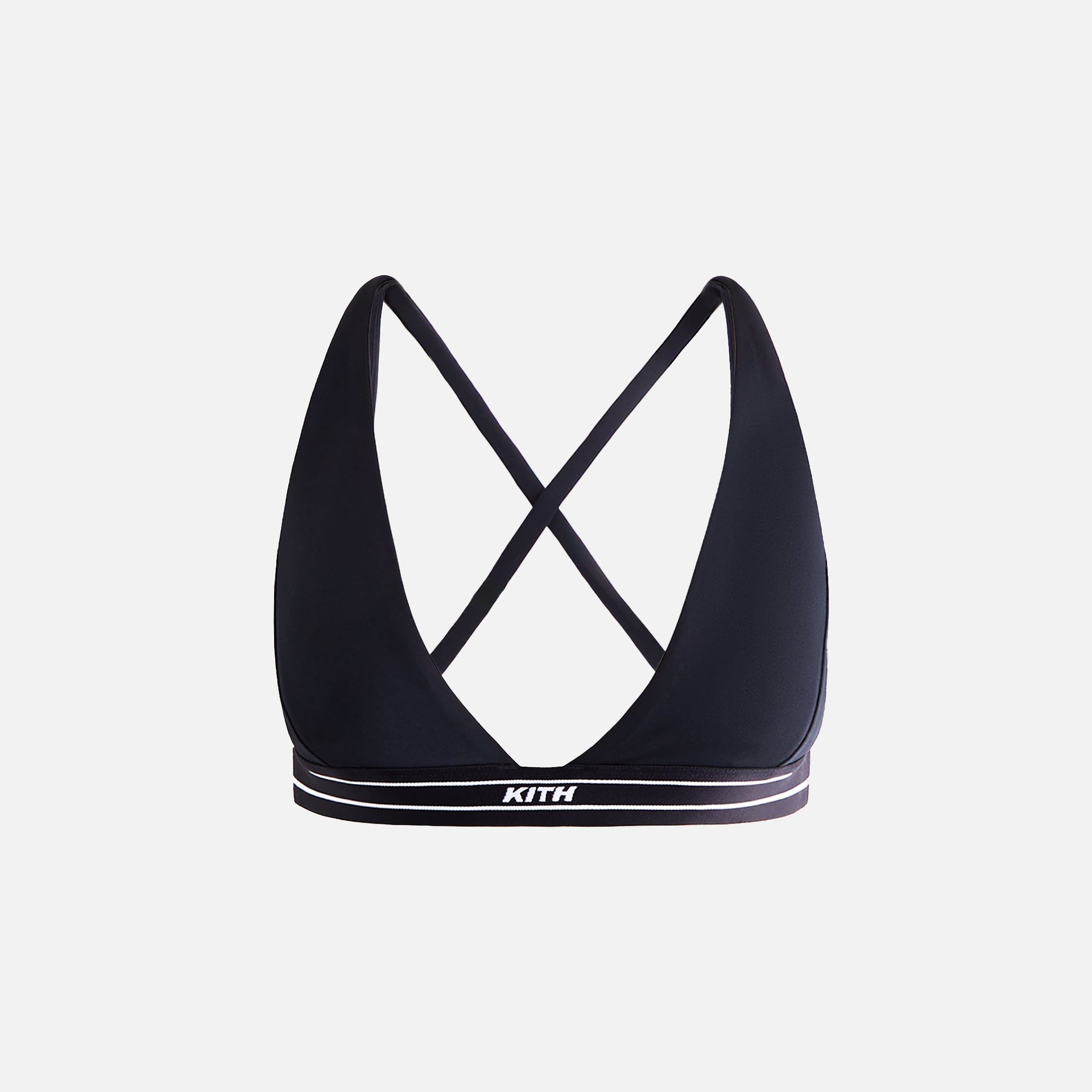 Kith Women Cay Plunge Active Bra- Black