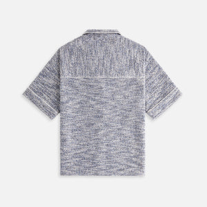 Kith Women Nera Tweed Camp Shirt - Kyanite