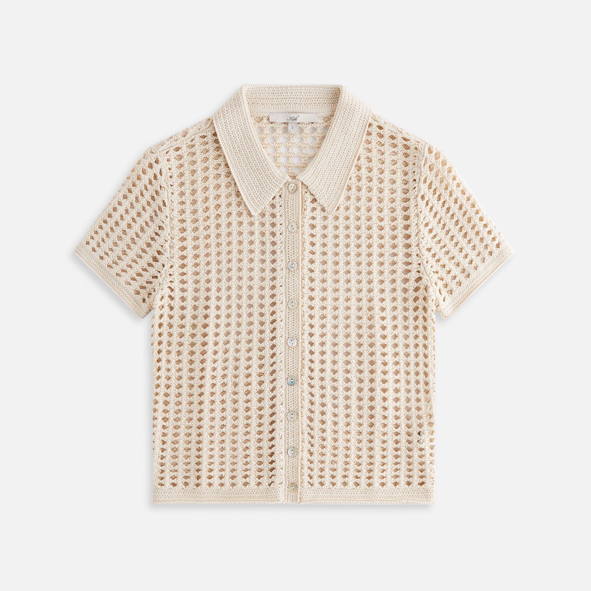 Kith Women Rhea Knit Polo - Veil