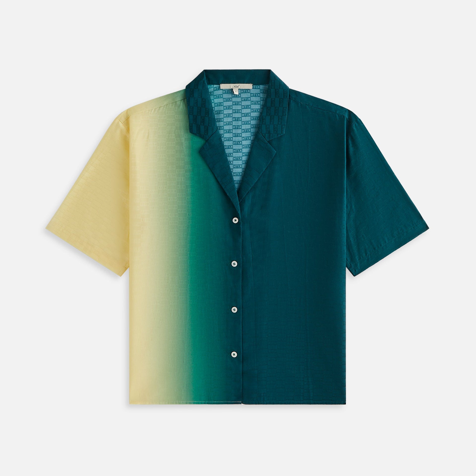 Kith Women Elena II Ombre Monogram Shirt - Skarn