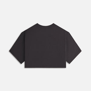 Kith Women Orbit Flame Fei Crop Tee - Black