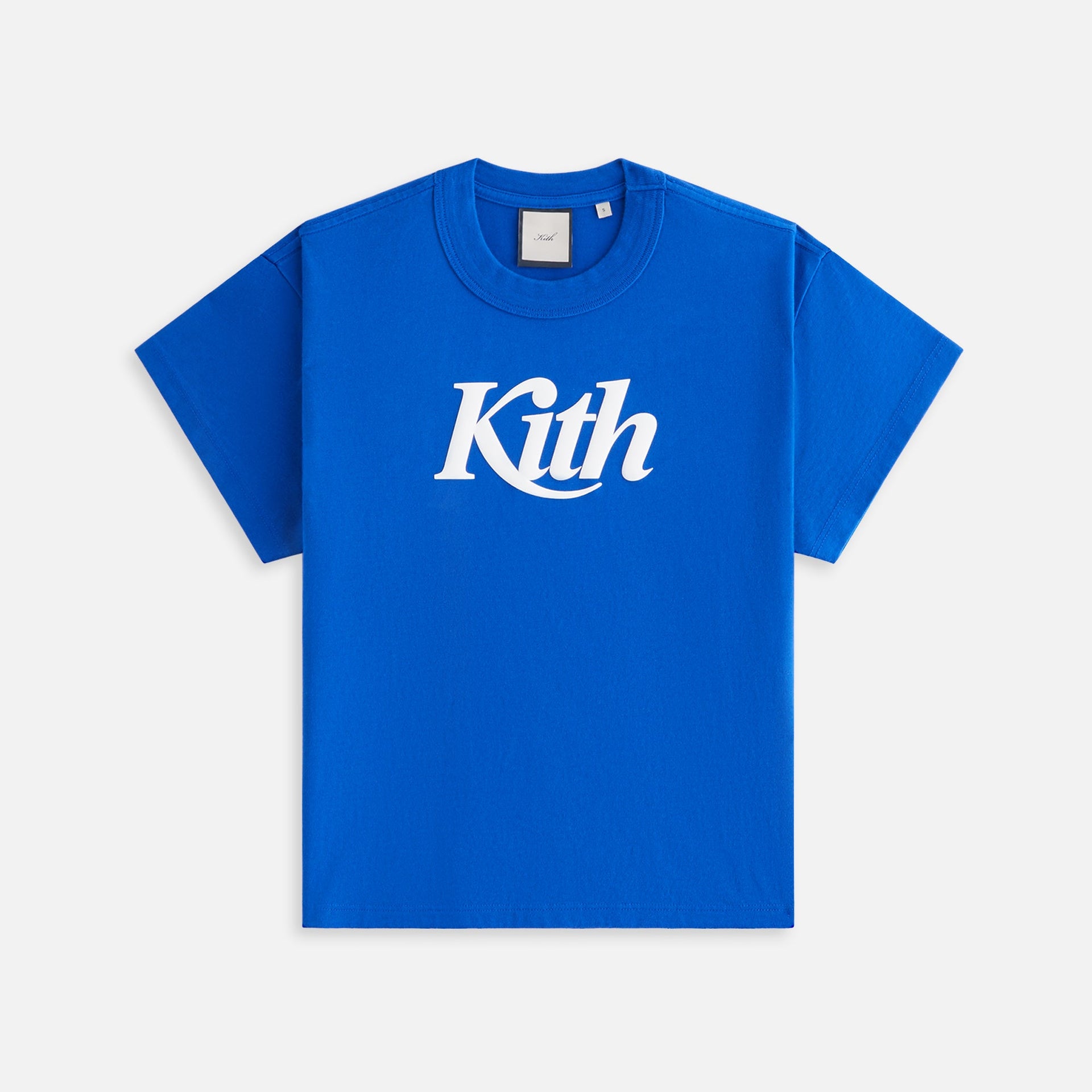 Kith Women Swash Logo Mulberry Vintage Tee - Laguna