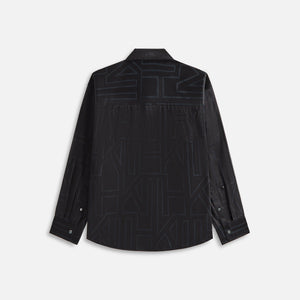 Kith Women Roanne Monogram Shirt - Black PH