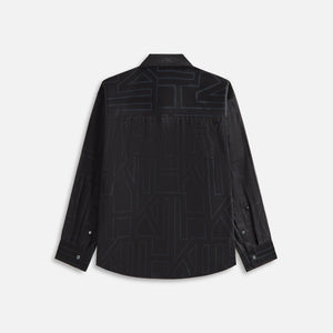 Kith Women Roanne Monogram Shirt - Black