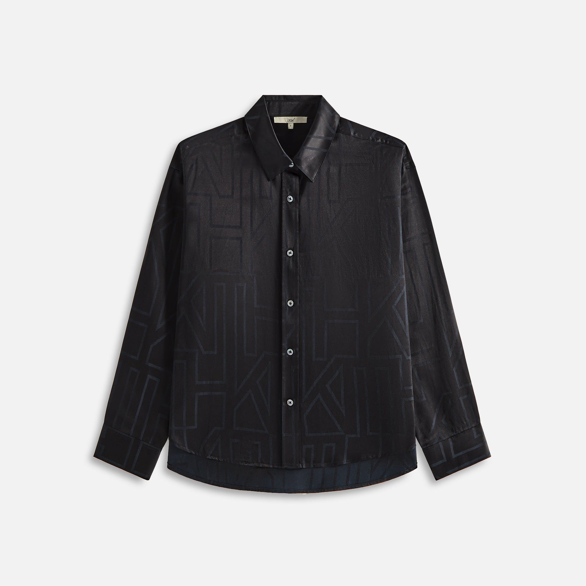 Kith Women Roanne Monogram Shirt - Black