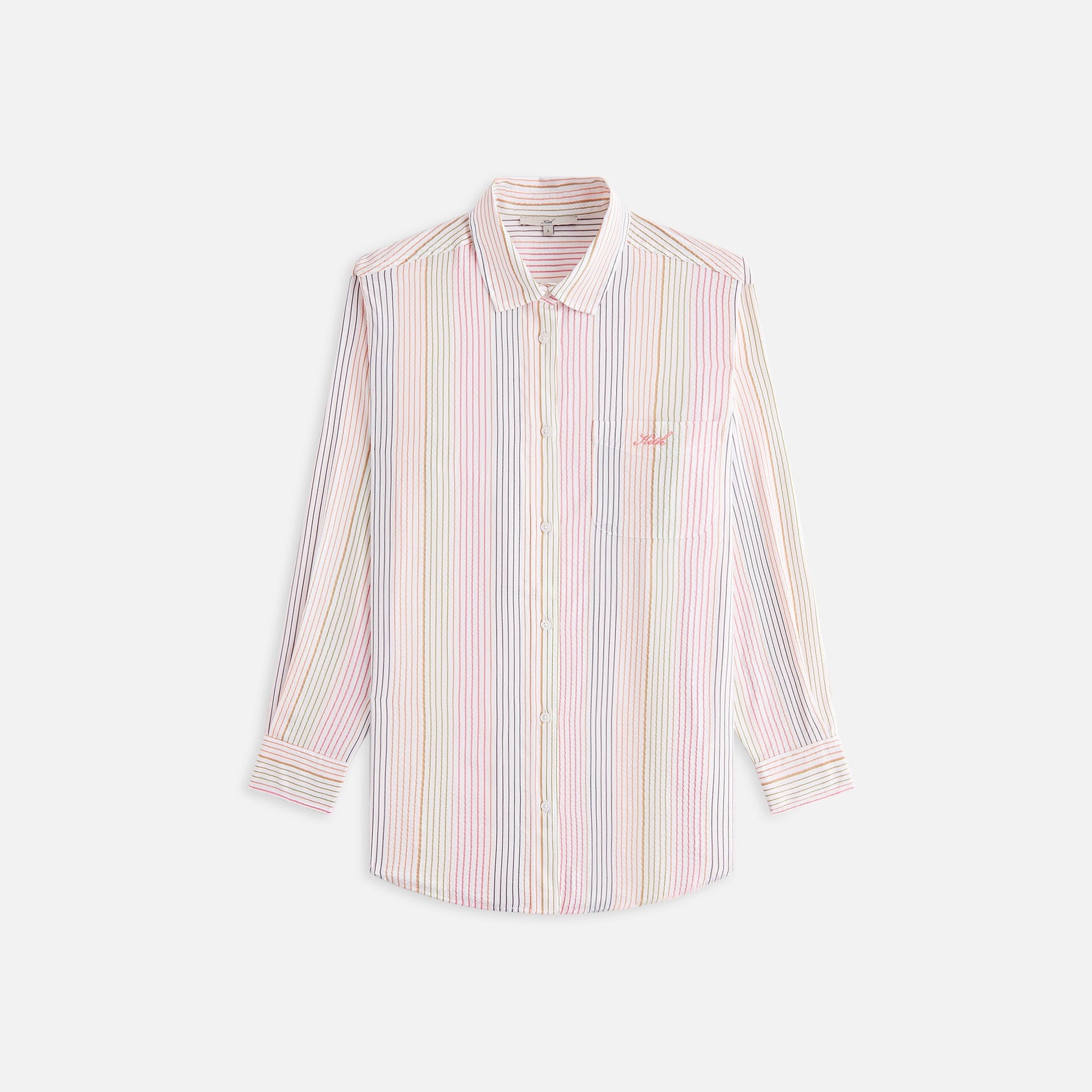 Kith Women Ora II Seersucker Shirt - White