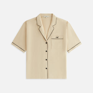 Kith Women Elena II Snap Front Shirt - Oat