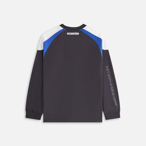 Kith Women Ridley Panelled Tech Long Sleeve Tee - Black