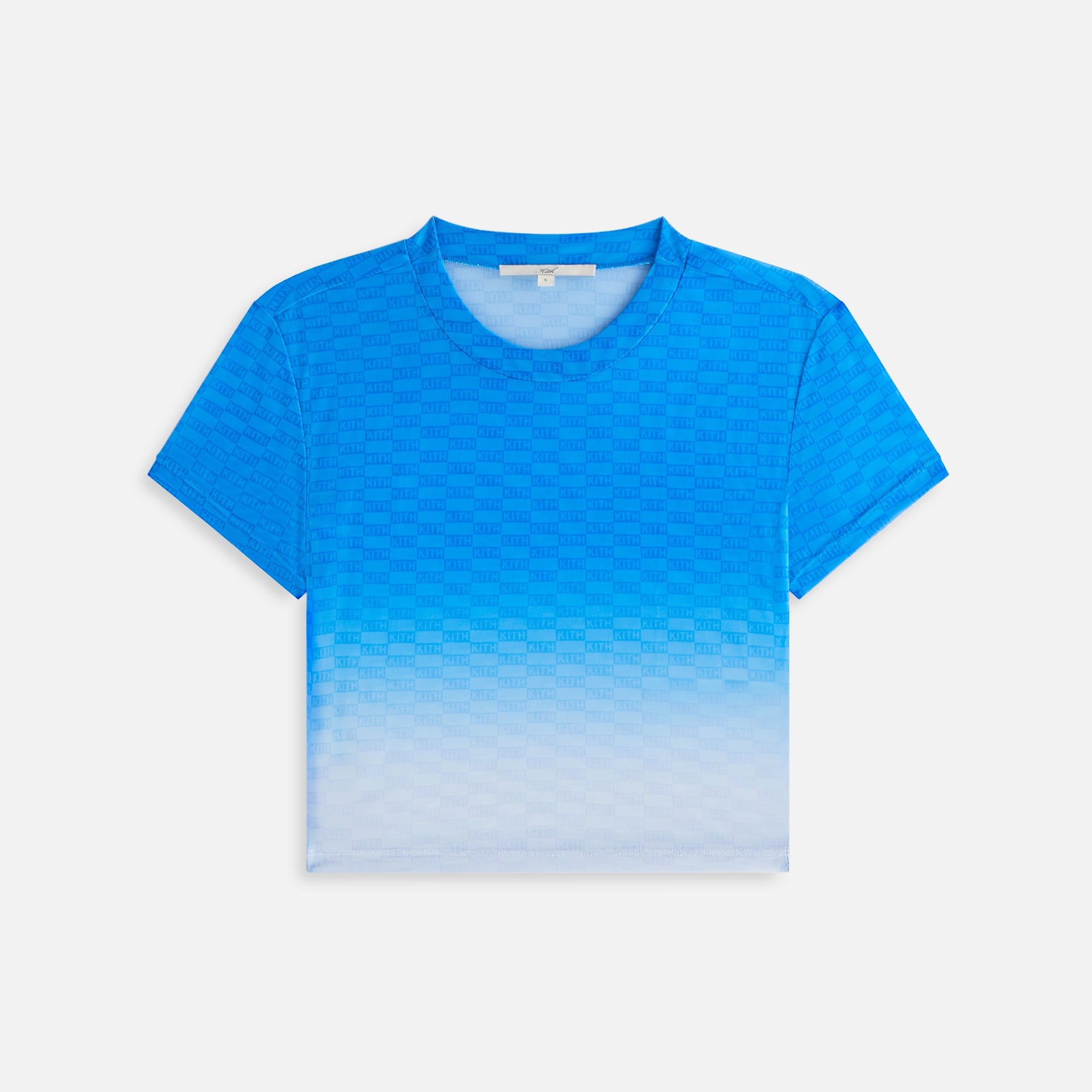 Kith Women Mulberry Monogram Mesh Tee - Chicory