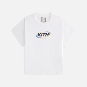 Kith Women Spiral Mulberry Vintage Tee - White