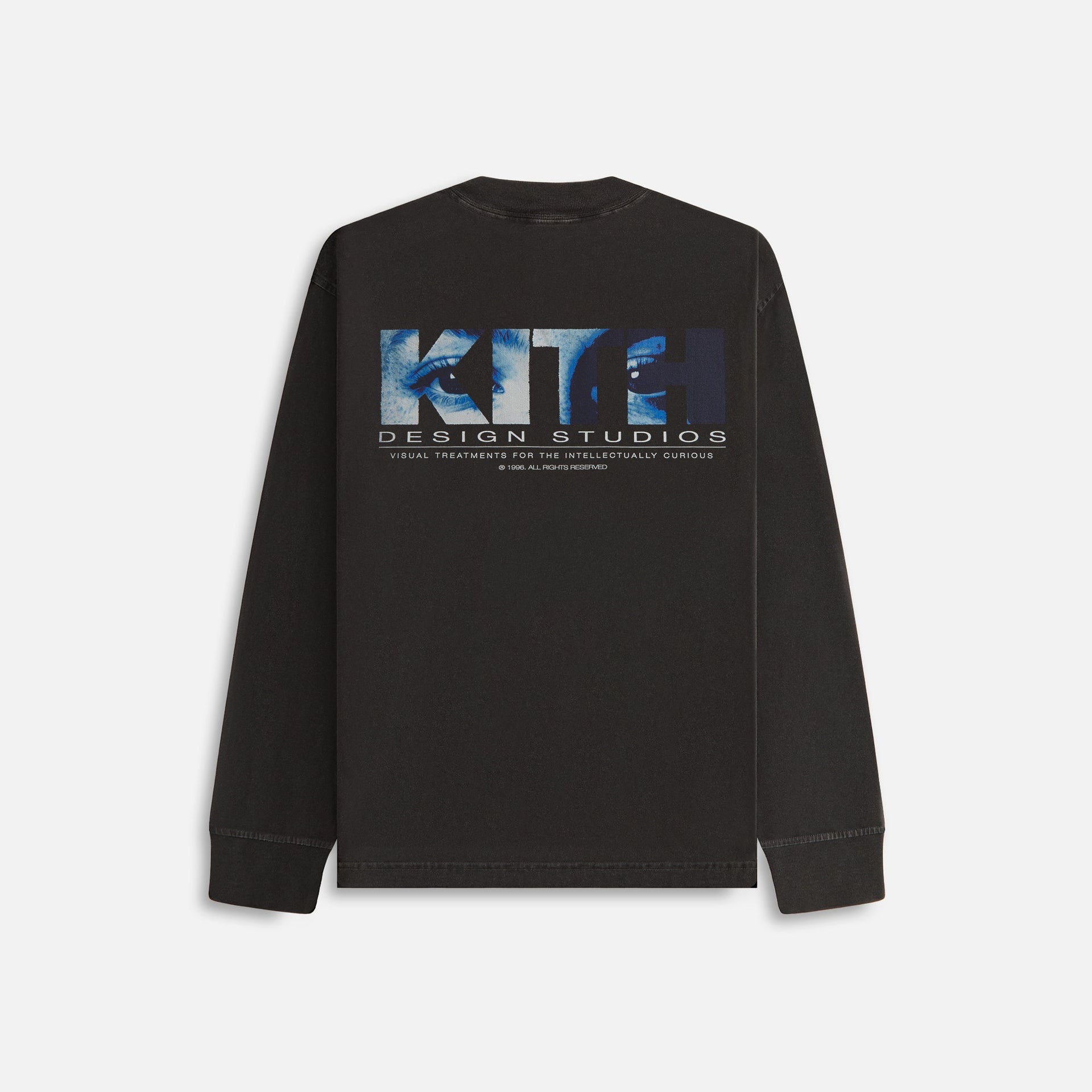 Kith Women Design Studios Vintage Oversized Sonoma Long Sleeve Tee - Black