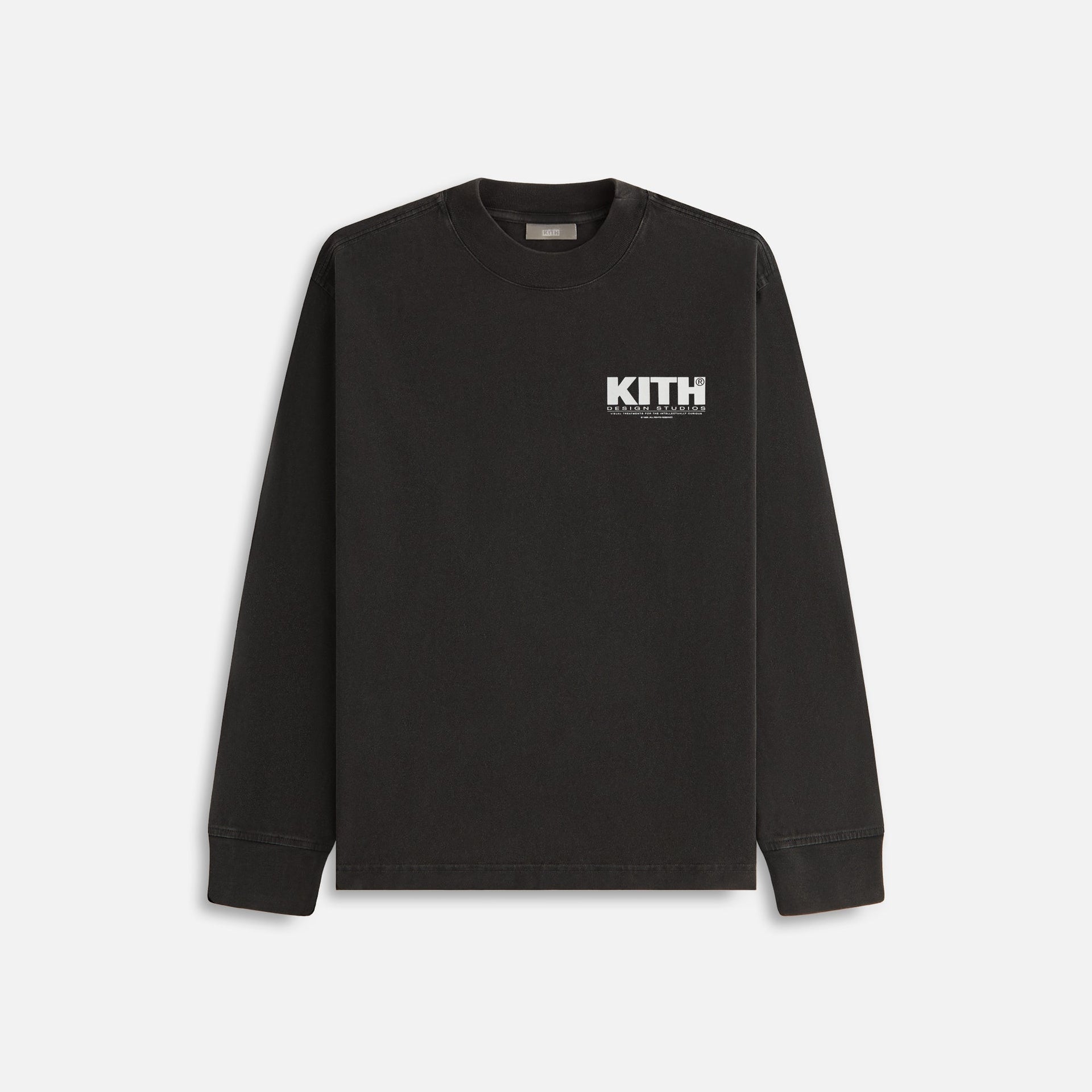 Kith Women Design Studios Vintage Oversized Sonoma Long Sleeve Tee - Black PH