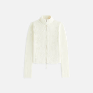 Kith Women Ina Cowlick Fur Track Zip - Sandrift