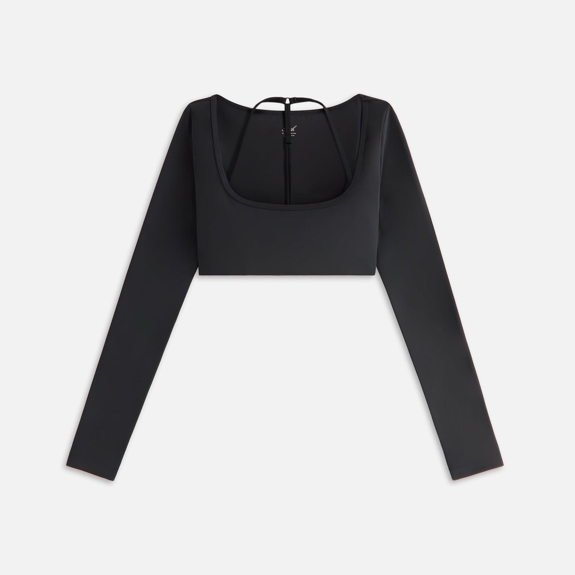 Kith Women Kaine Layered Long Sleeve Bra Top - Black