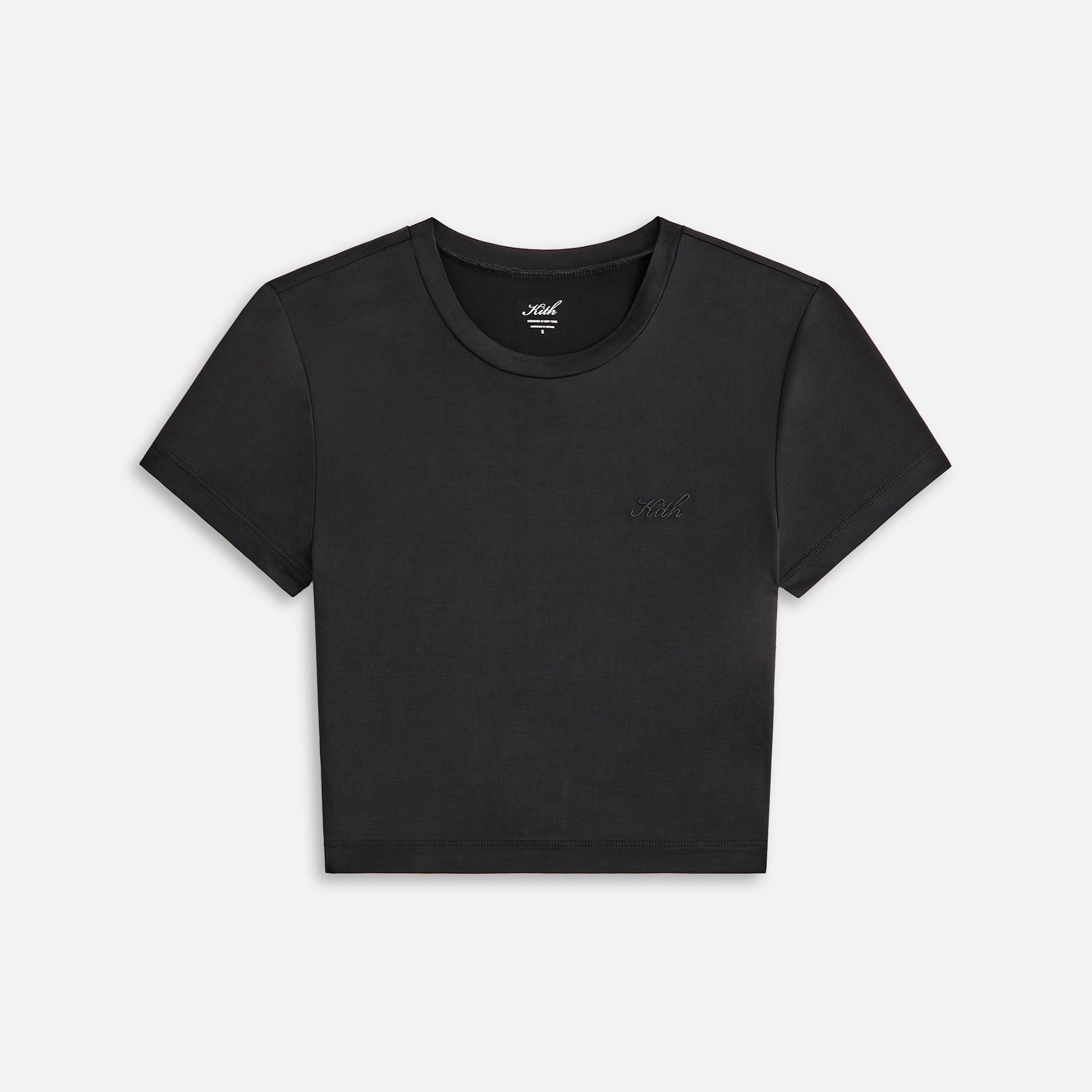 Kith Women Mulberry III Cupro Tee - Black