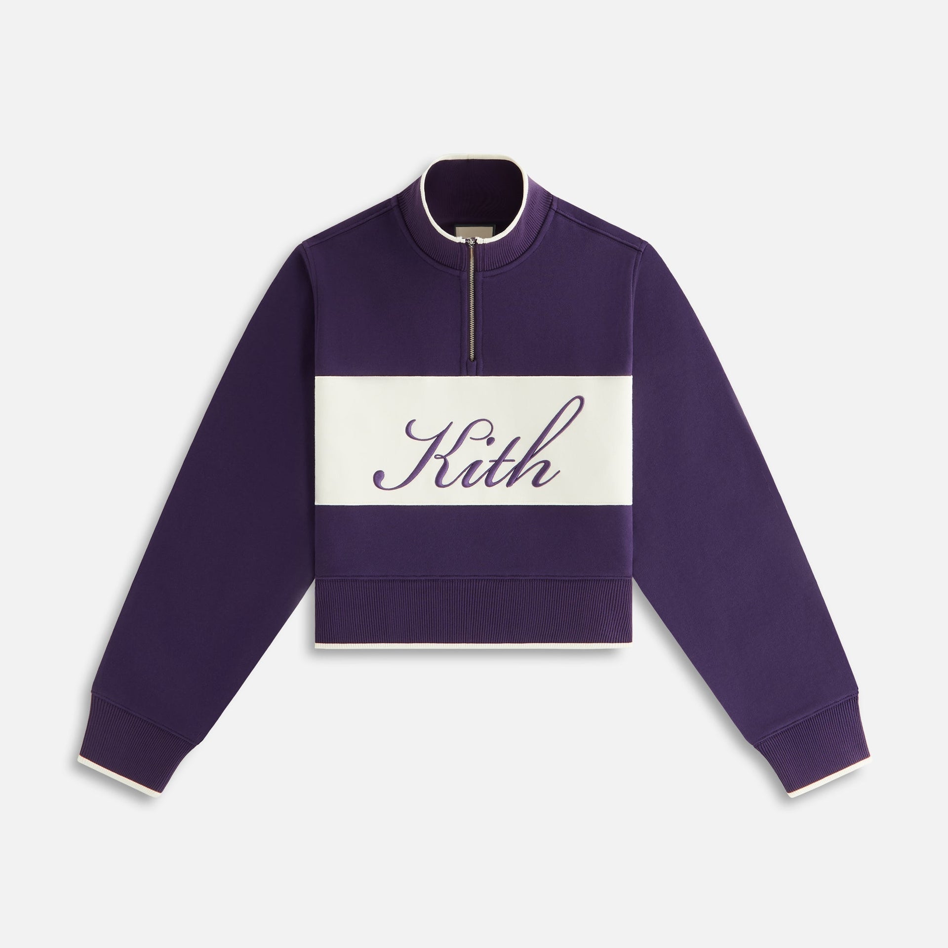 Kith Women Hunter II Script Quarter Zip - Nightshade PH