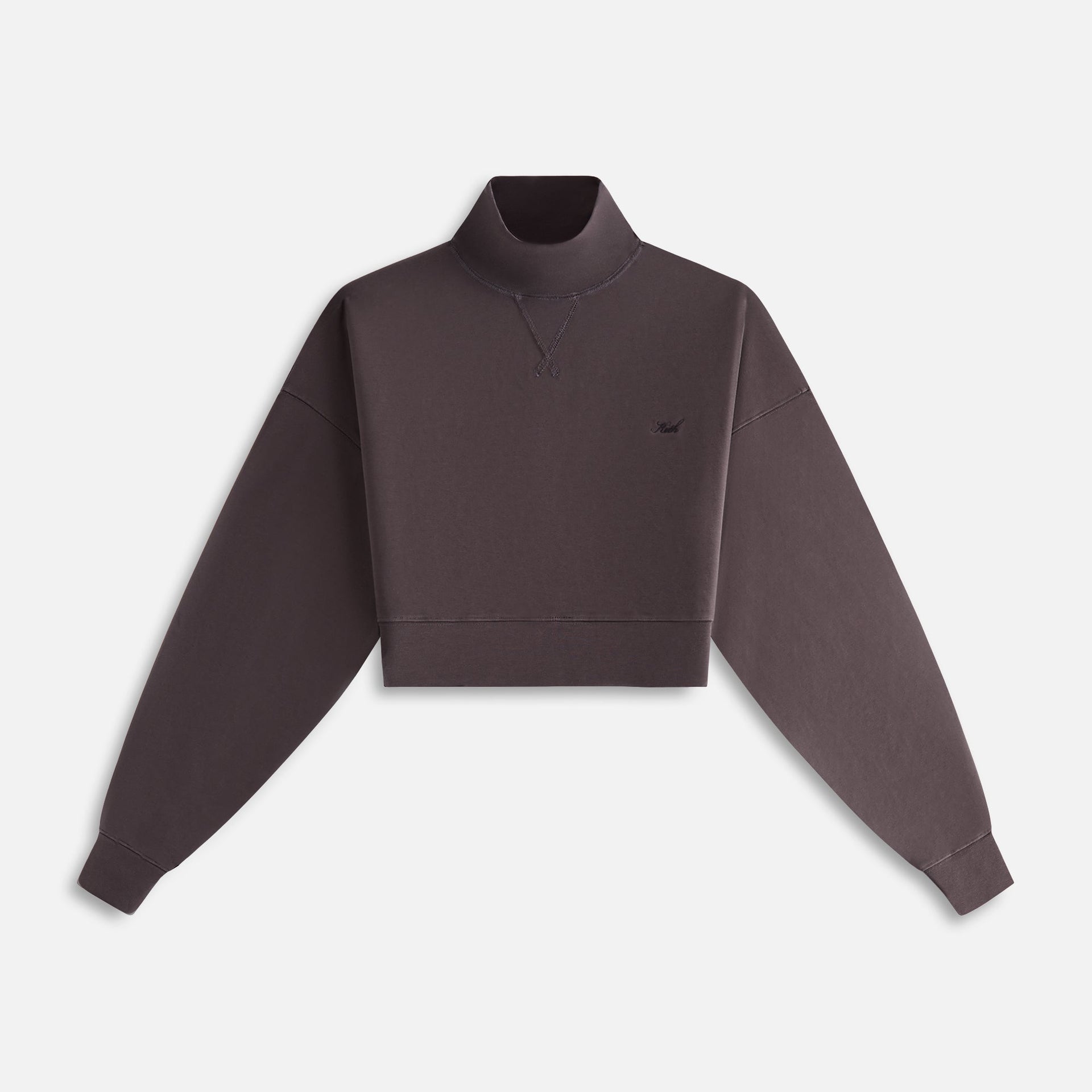 Kith Women Maryn Cropped Turtleneck - Hematite PH