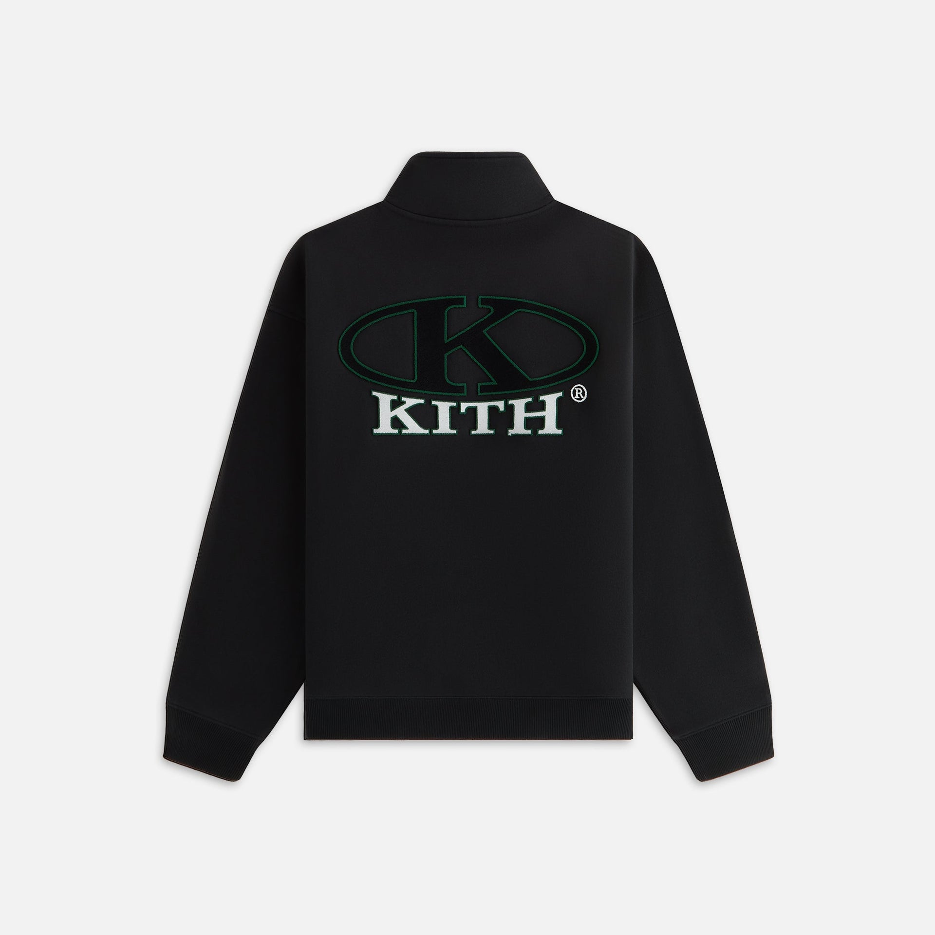 Kith Women Ellipse Logo Hunter III Quarter Zip - Black